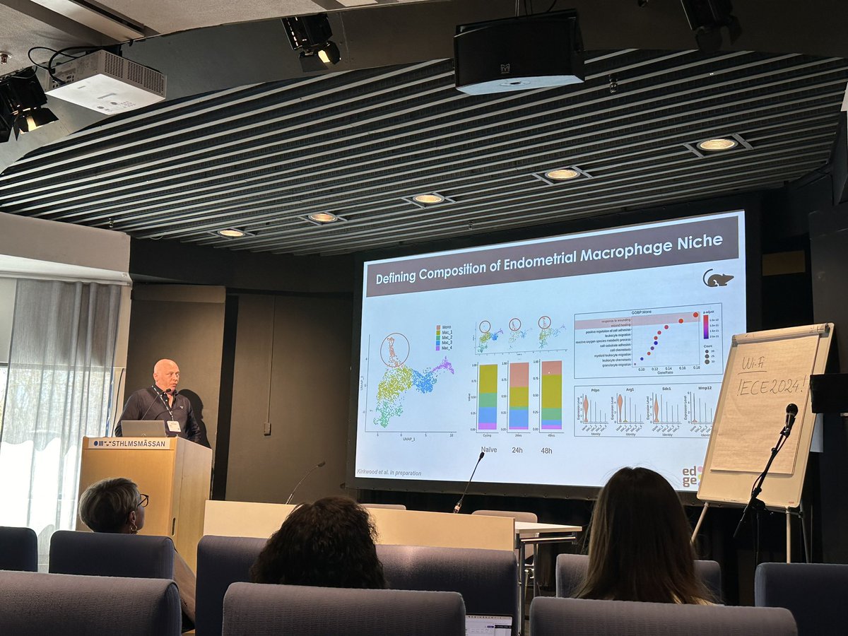 Great talk on #hormones and #menstruation from @douglasagibson @aepcossociety #ECE2024