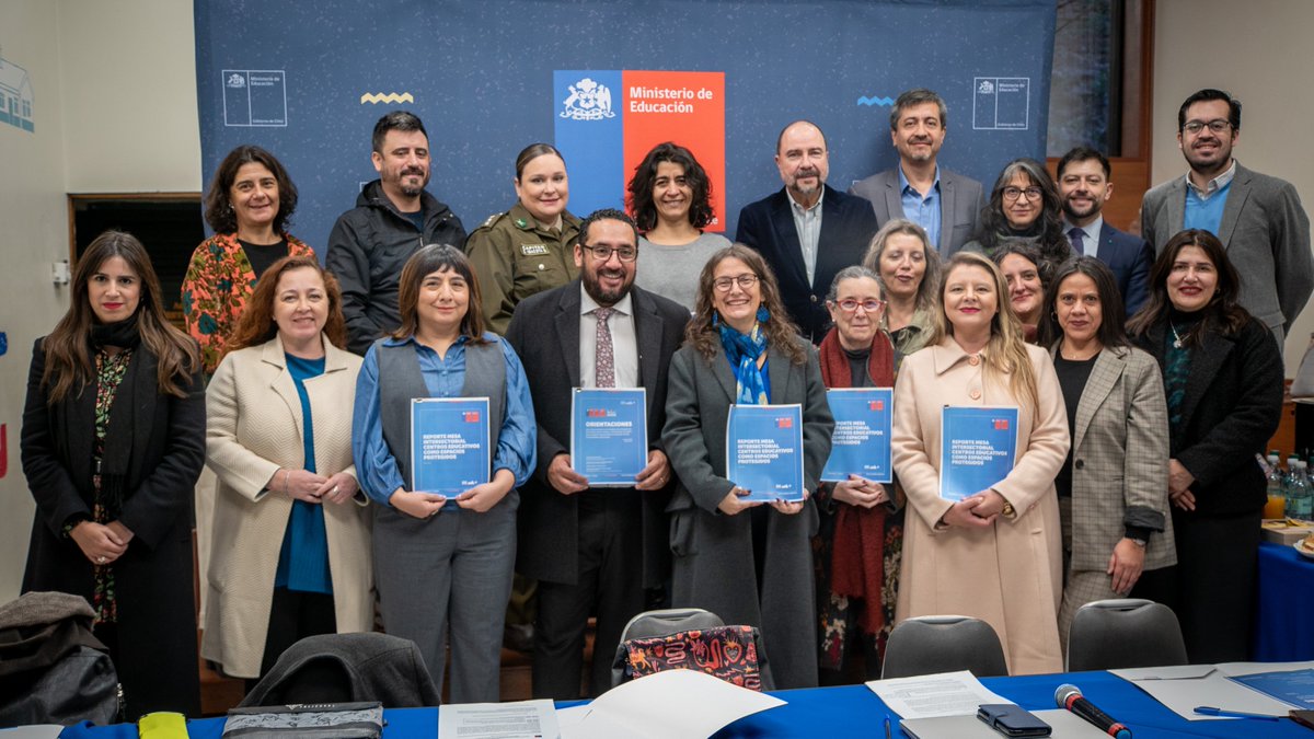 @CarabDDHHyFam participa en la presentación del Programa Comunidades Educativas Protegidas de la @subeduc, iniciativa intersectorial que tiene por objetivo prevenir y abordar la violencia en contextos educativos #LaPrevenciónEsNuestraEsencia