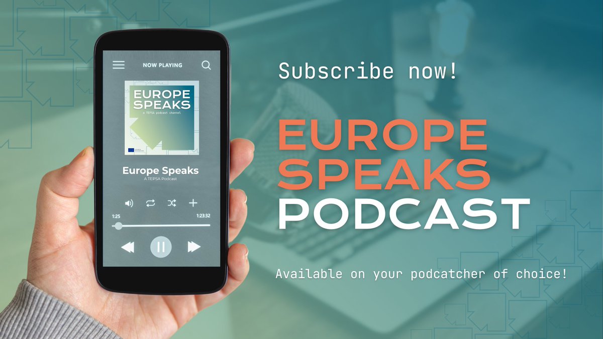 Check out #EuropeSpeaks: our podcast available on all major podcast platforms💪 ➡️tepsa.podbean.com