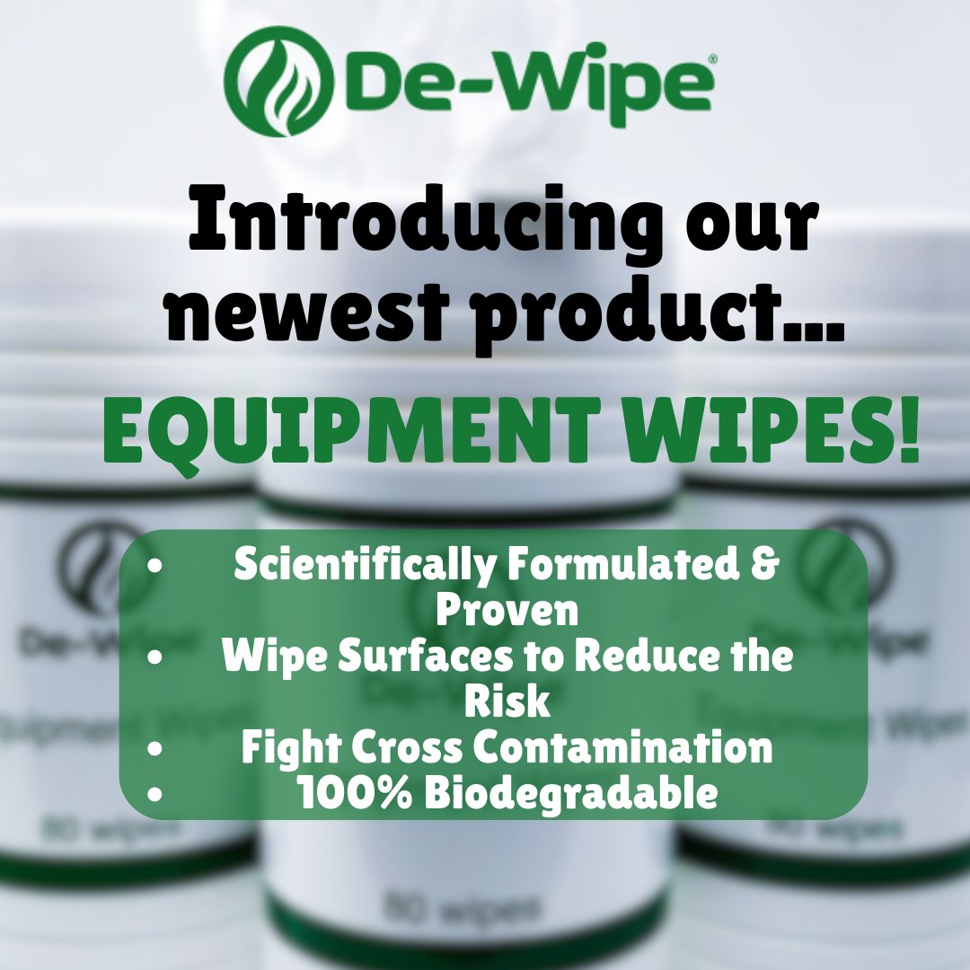 We are excited to introduce you to our newest product - Equipment Wipes!

Remember to read more about our products on our website - dewipe.com 

 #reducetherisk#wipeitofdonttakeithome#showerwithinthehour#occupationalcancer#safety#fireandrescue#aviation#oilandgas