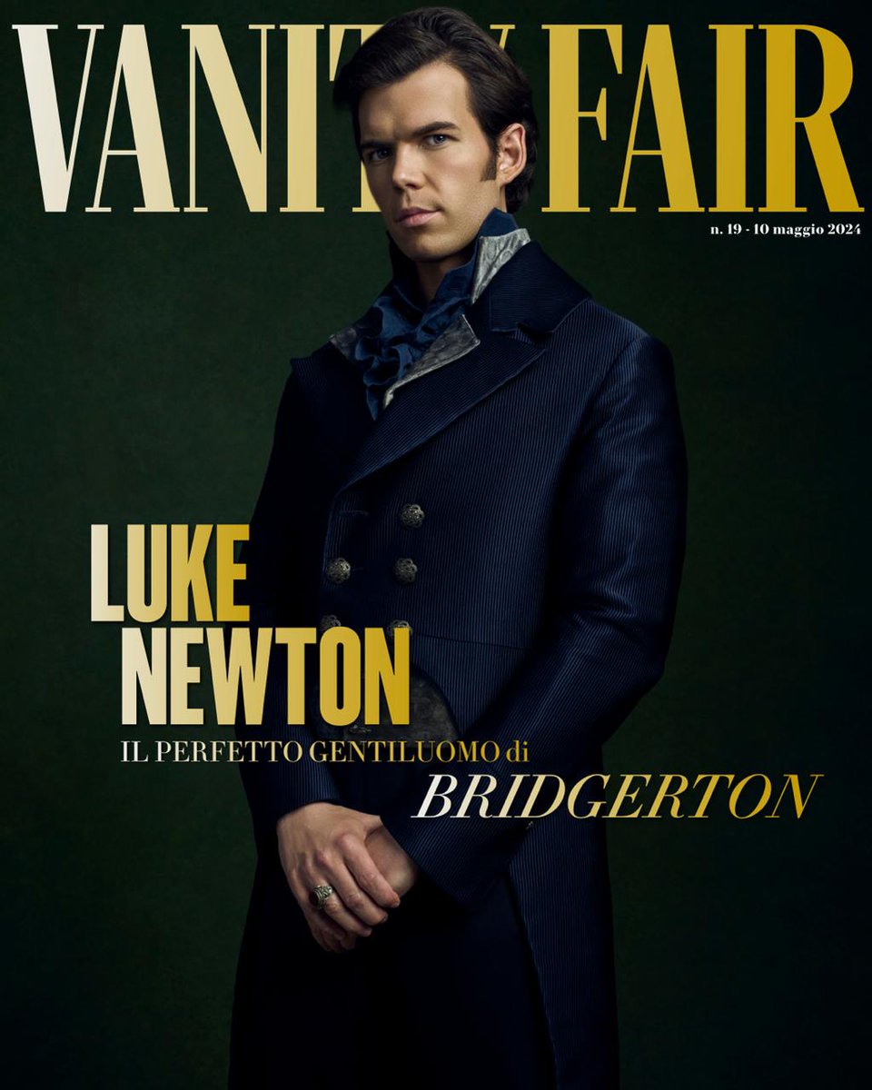 Luke Newton di #Bridgerton è il protagonista della nuova copertina digitale di Vanity Fair: trib.al/unXx6iX