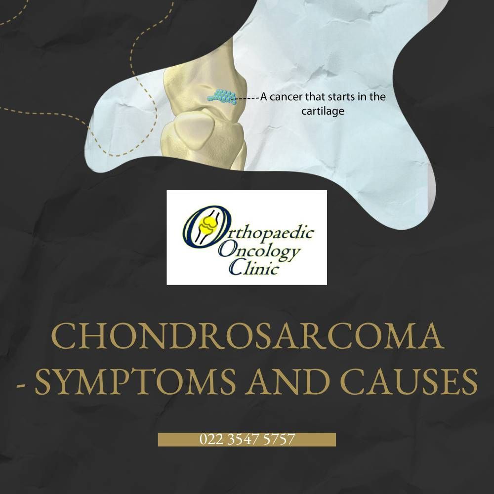 #Chondrosarcomas is a group of rare #BoneCancer that begin in your cartilage. 
Chondrosarcoma affects men and women equally and typically appears in people between ages 40 and 75.
You might feel an aching pain that slowly gets worse. It can be especially bad at night