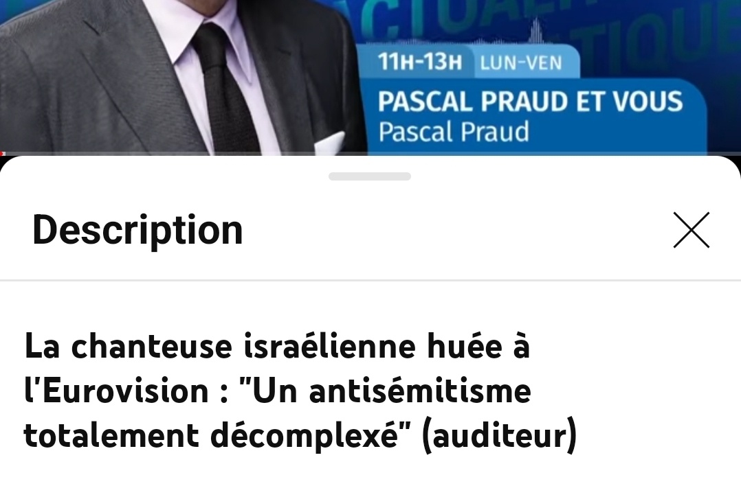 C'est moi où les mecs ont l'air plus choqué par 'des huées' adressés à une chanteuse que par des bombes qui tuent actuellement enfants ?!