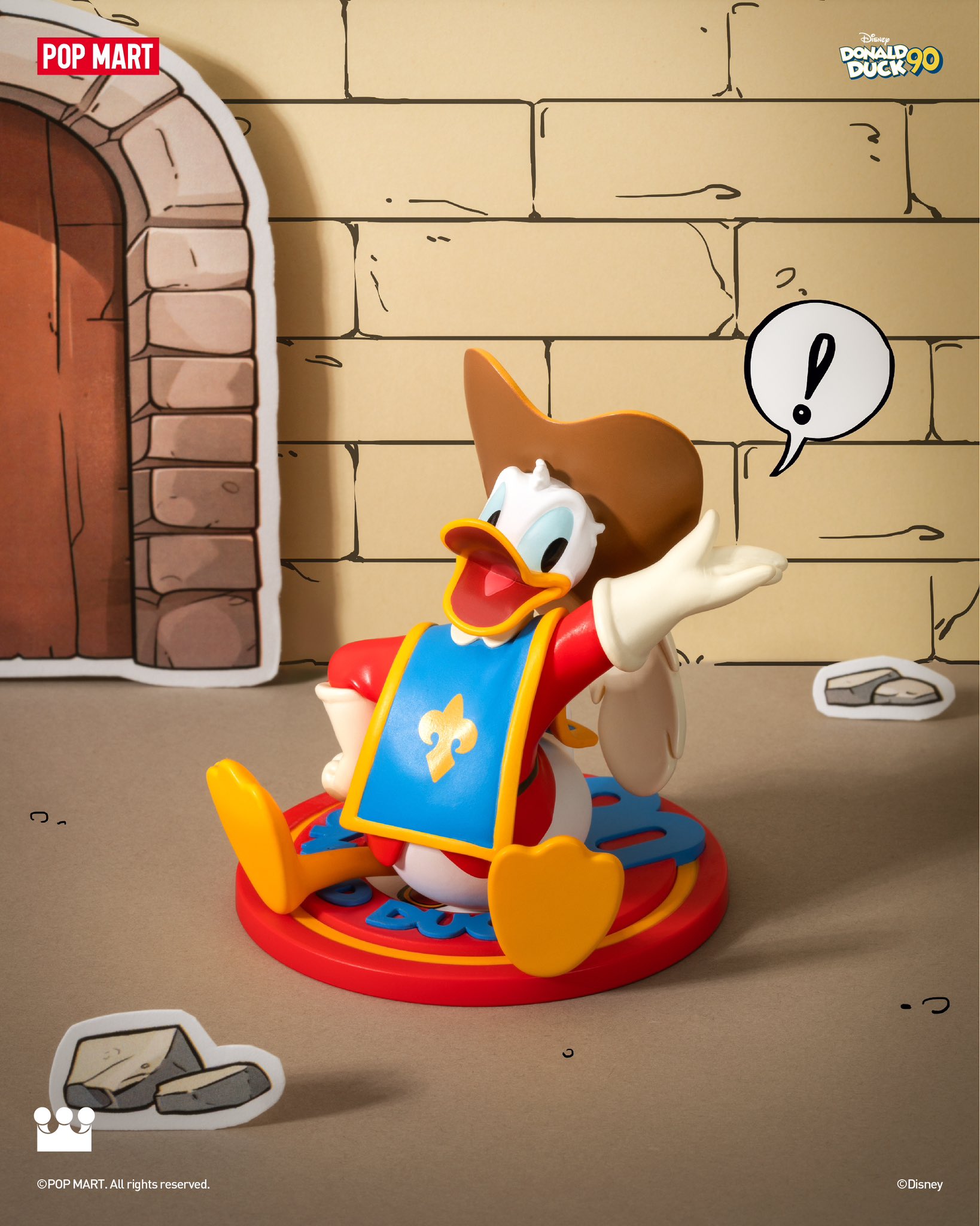 DISNEY Donald Duck 90th Anniversary シリーズ【ピース】 - POP