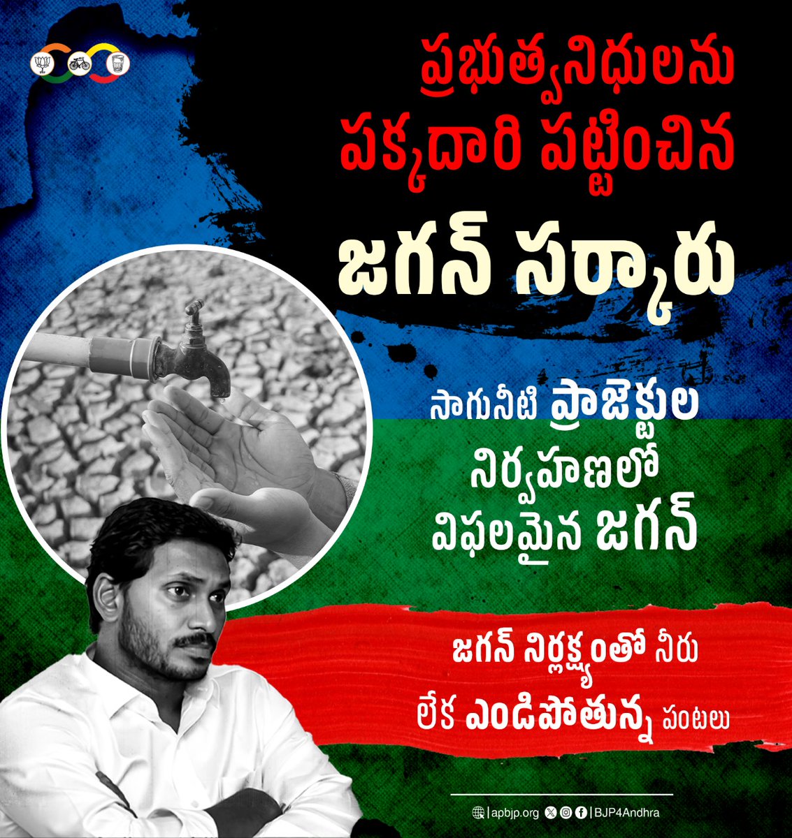 వైసీపీ ప్రభుత్వ నిర్లక్ష్యంతో అసంపూర్తిగా మిగిలిపోయిన సాగునీటి ప్రాజెక్టుల నిర్మాణం! జగన్ నిర్వాకంతో తీవ్రమైన నీటి కొరత సమస్యలను ఎదుర్కొంటున్న దర్శి రైతాంగం! #FailedCMJagan #APInCrisis