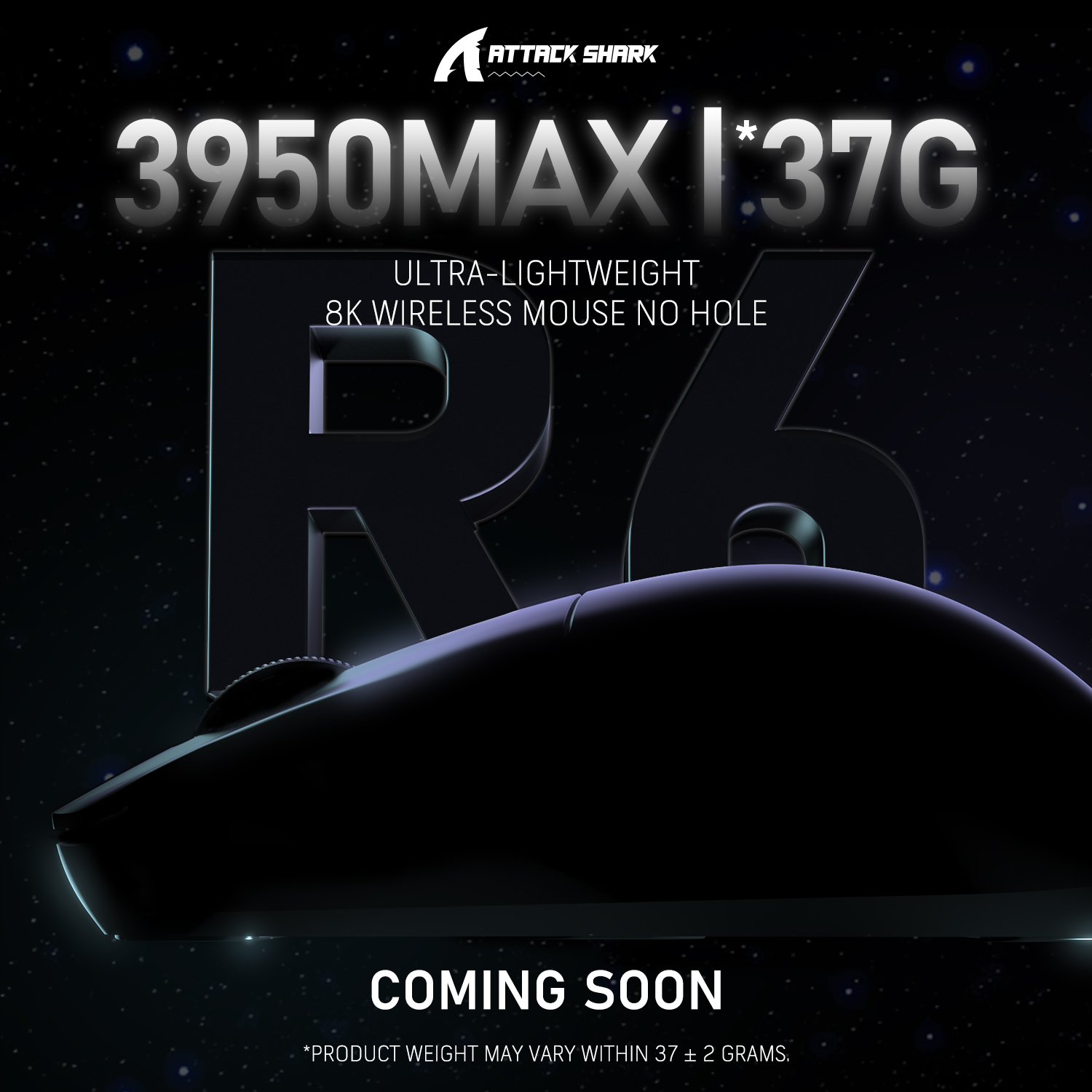 ATTACK SHARK on X: &ldquo;Hey,guys! ATTACK SHARK R6 Mouse is coming soon 