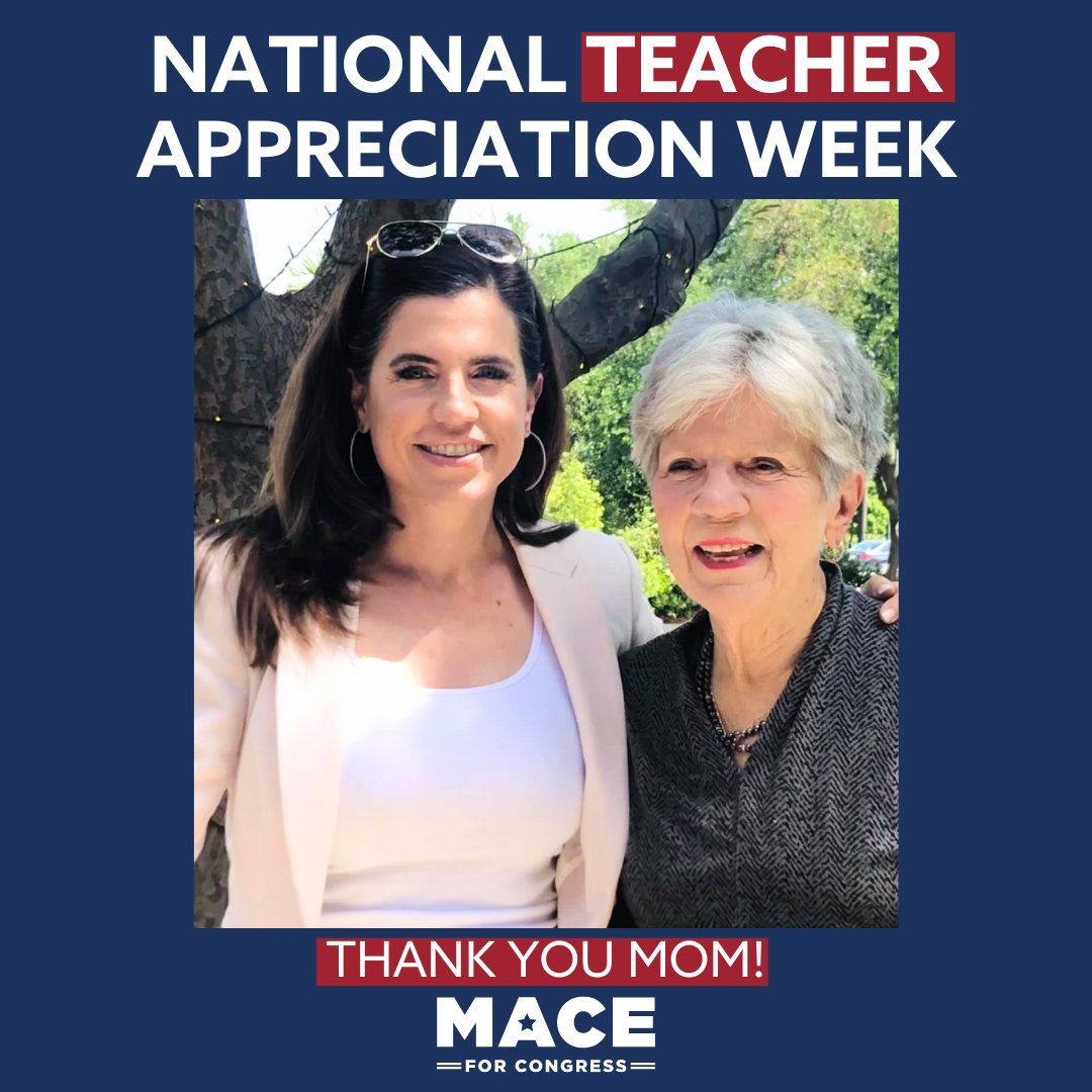 Celebrating National Teacher Appreciation Week and my Mom, who is a retired school teacher of 50 years. Thank you to all of the teachers out there! 
#LowcountryFirst