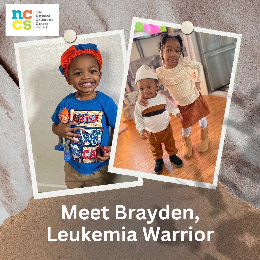 Meet Brayden, a young warrior who is battling leukemia for the second time in his three years of life. “The NCCS has been a big help for our family. This organization is so understanding and very helpful along our journey.” – Nytavia, Brayden’s mom 
#theNCCS #childhoodcancer
