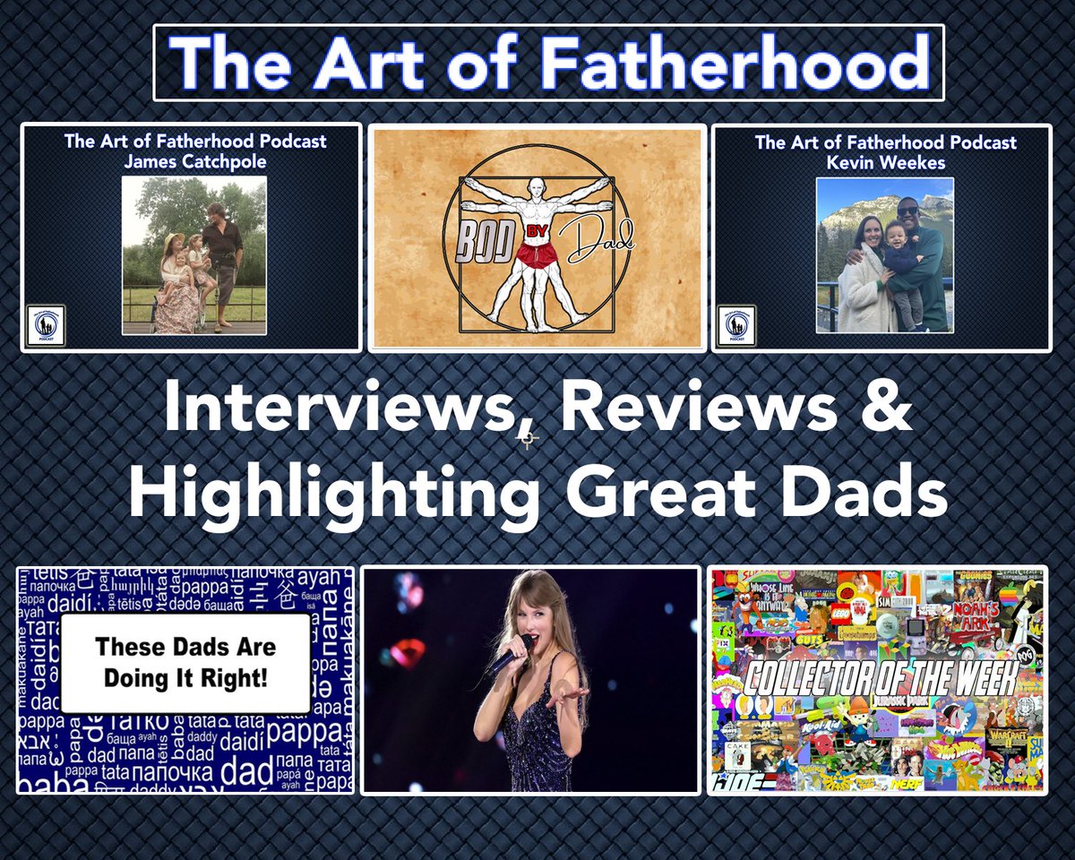 Happy Fatherhood Friday! As we head into the weekend, check out this week's fatherhood content over at my site and podcast, The Art of Fatherhood. Here is the this week's thread. 🔽🧵