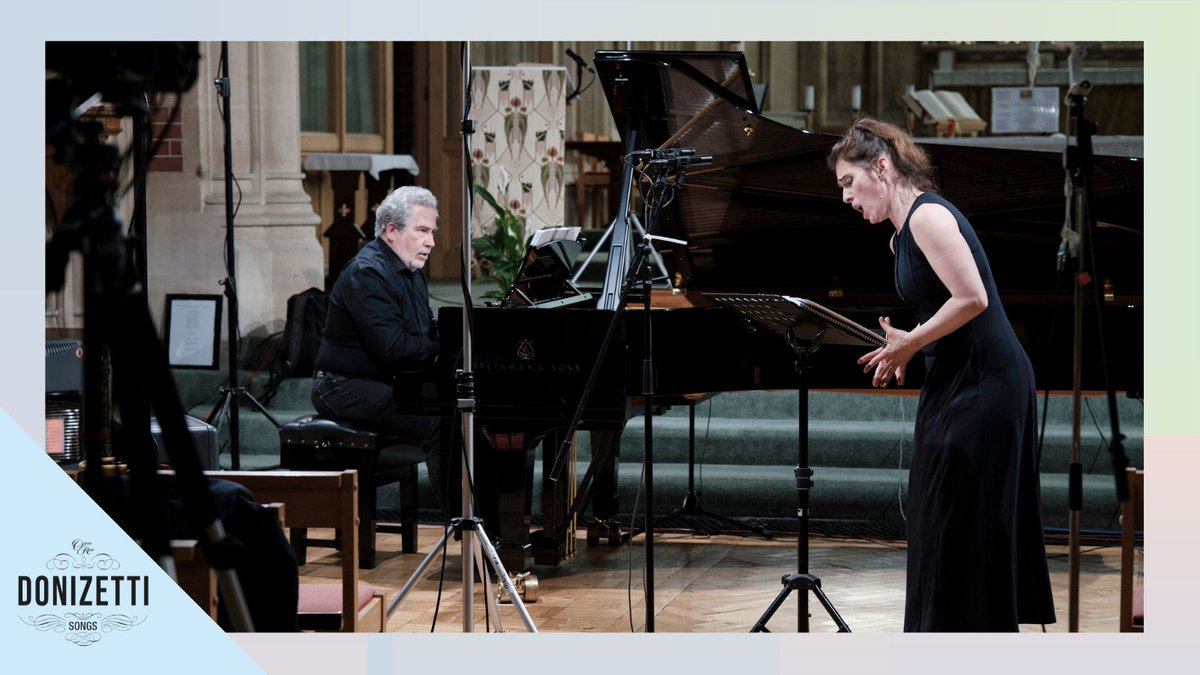 “Quando il mio ben” was long thought lost until it turned up in an Austrian monastery. This early Donizetti song will receive its modern-day premiere on 23 May alongside a number of other Italian songs which @ErmonelaJaho @CarloRizziMusic have just recorded. (c) Russell Duncan