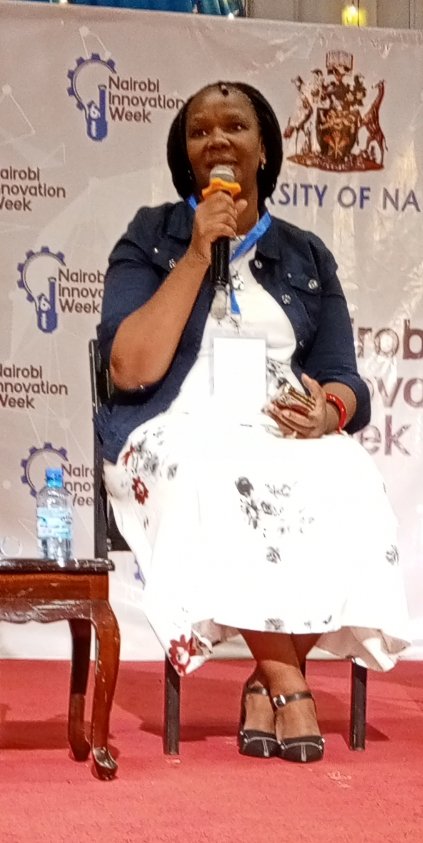 Where does the data collected from Google go? That data belongs to a farmer, but someone is claiming it as theirs. Dr Angella Ndaka #NIW2024 @InnovationNIW
