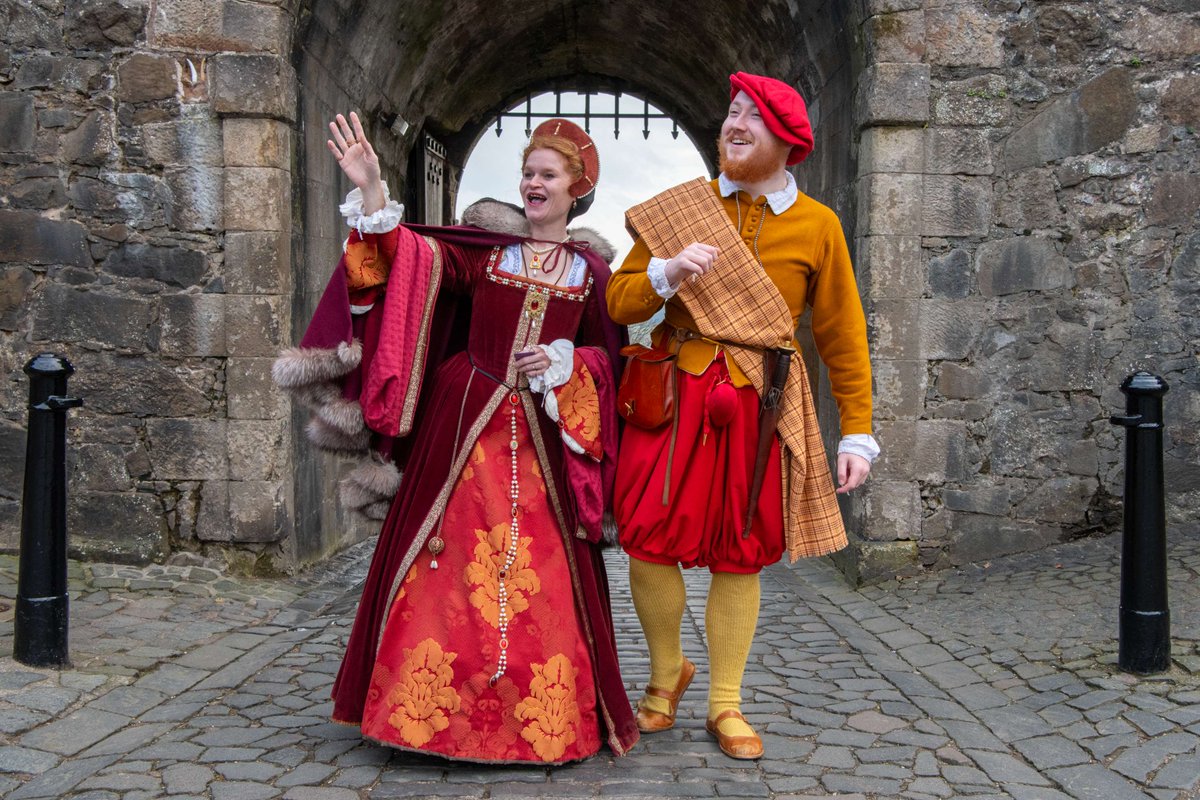 Everyone might still be talking about the #MetGala looks, but here in Stirling we've got our own fashionistas. Some might say their looks are a bit dated, but we think they're the height of Renaissance regalness.