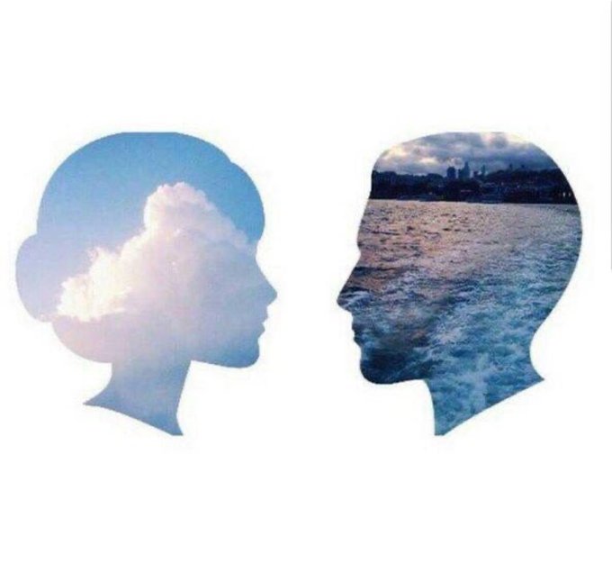 “ Adam deniz, kadın gökyüzü.. ”