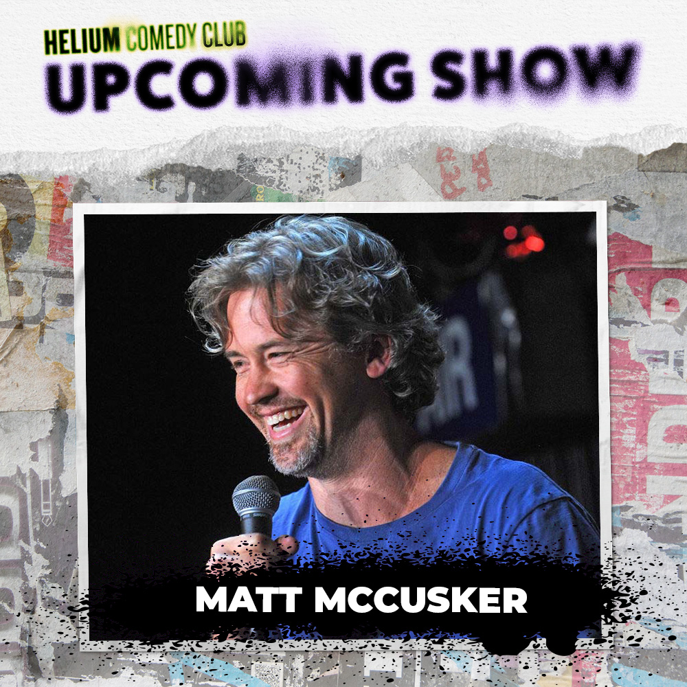 From 'Matt and Shane's Secret Podcast' @mattwritesbooks is back at Helium! 🎟️ May 16 - 18 🎟️ Grab your tickets here: indianapolis.heliumcomedy.com/events/87294