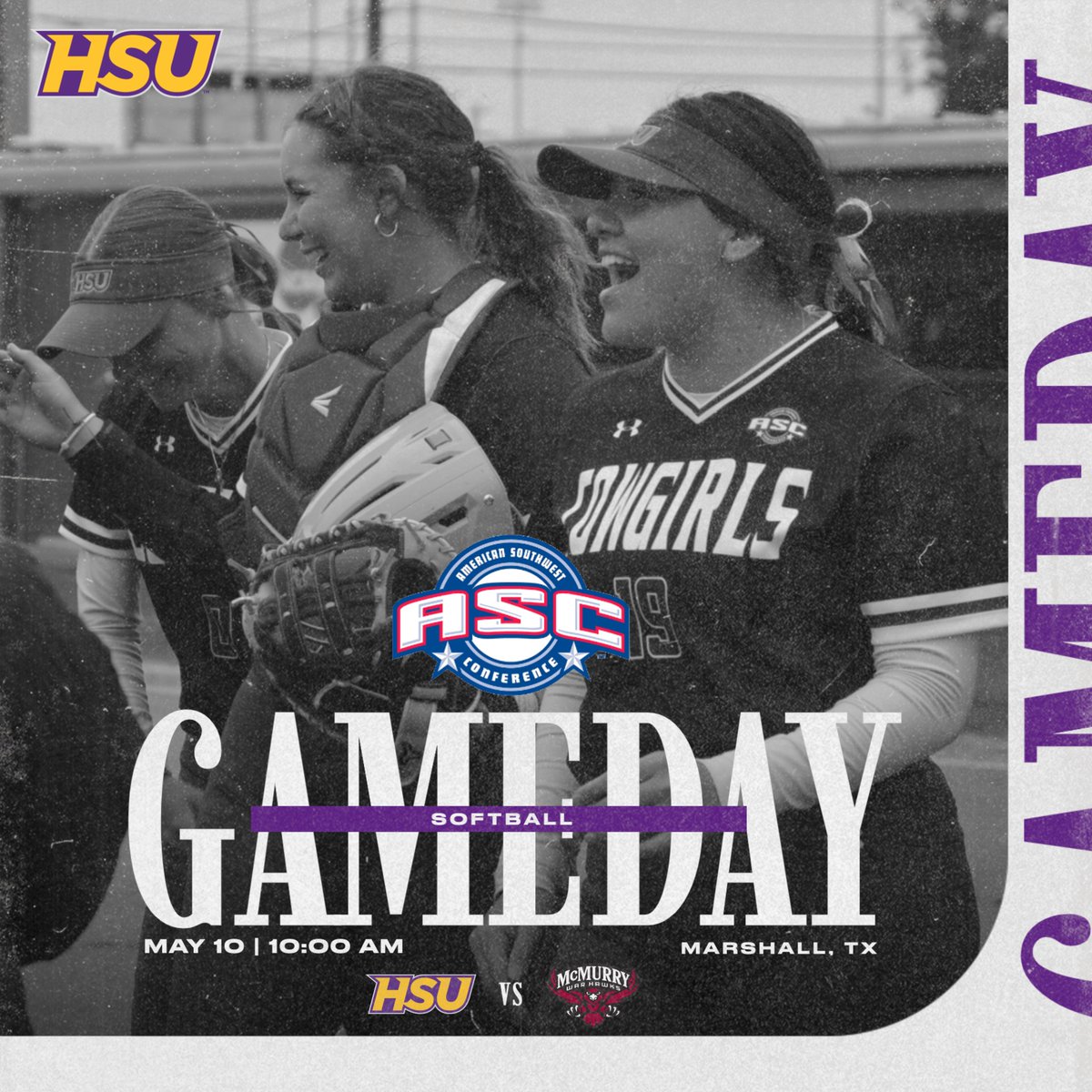 It's time for ASC Tournament Game Two this morning! 🤠 🆚 - McMurry 🕛 - 10:00am 📍 - Marshall, TX Live Stats - goetbutigers.com/sidearmstats/s… Live Stream - ow.ly/sHqm50RB17a