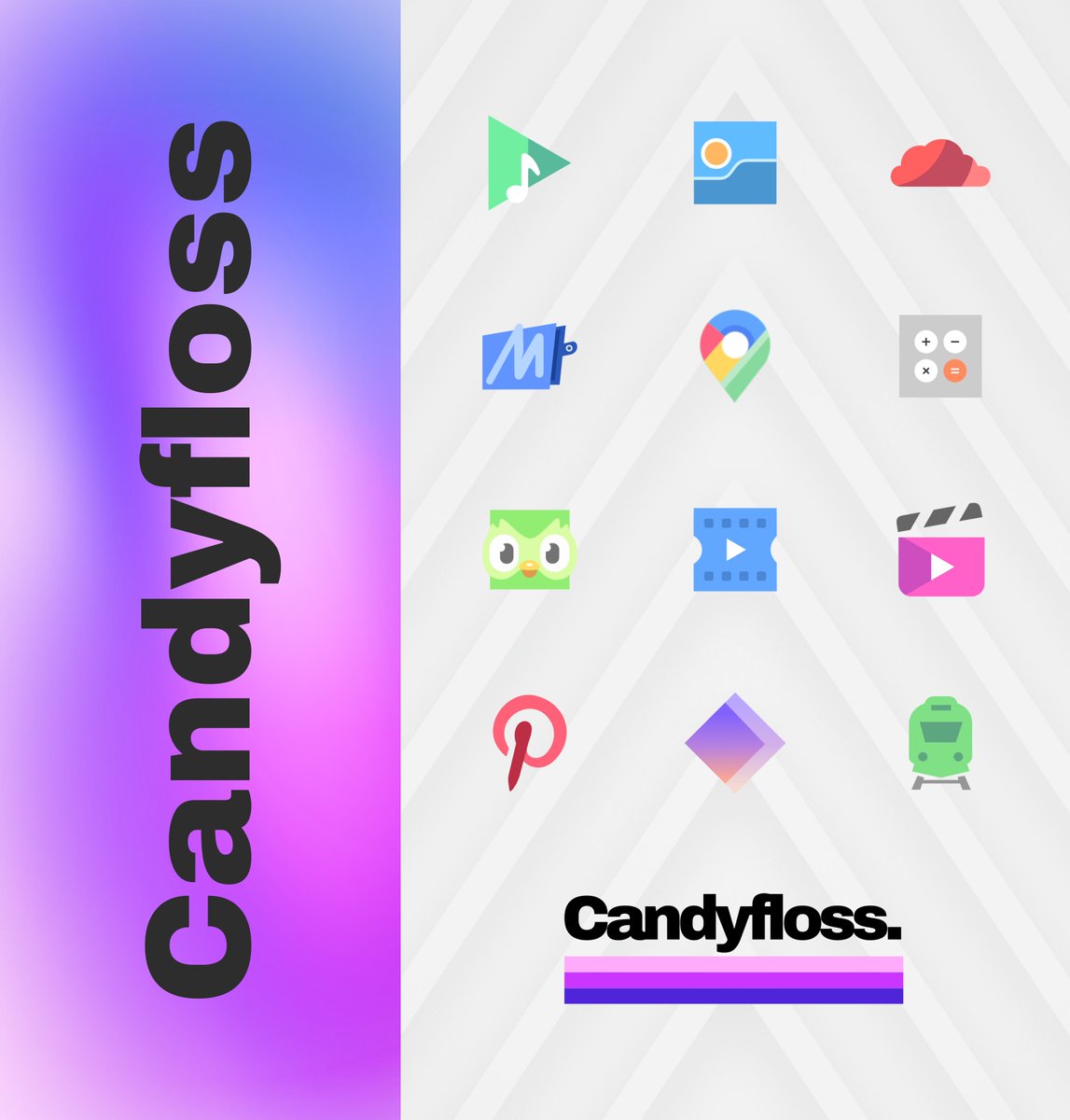 2nd update of the week for Candyfloss is here! 🔸 Added 35 new icons! 🔸 710 total icons now! Get Candyfloss at EARLY ACCESS PRICES here: bit.ly/CandyflossIcons RTs and ❤️s ll be highly appreciated! Cheers guys!