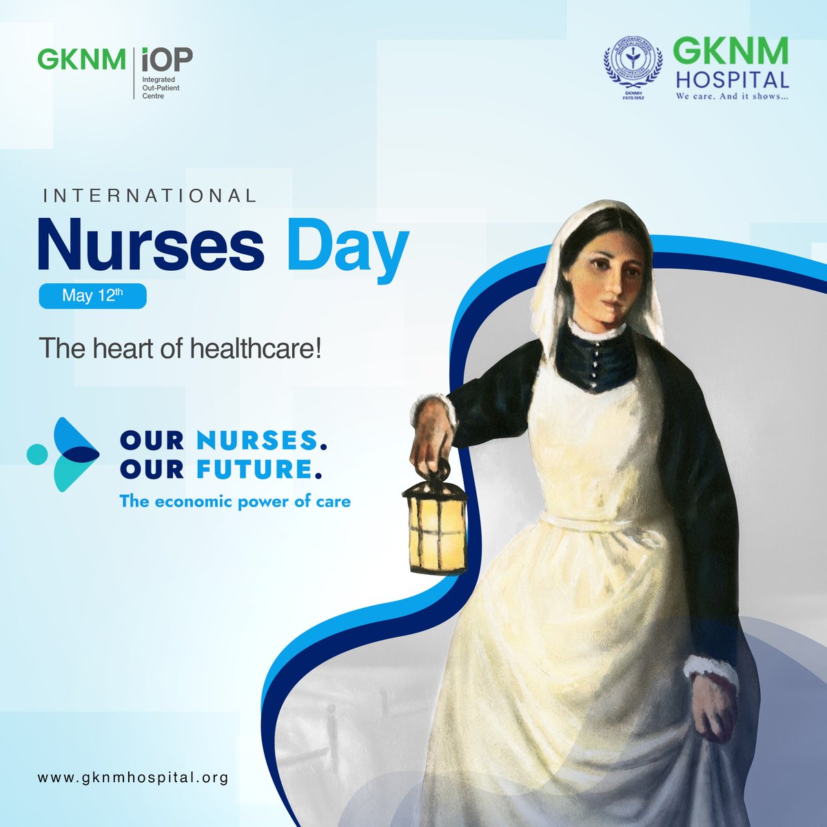 Caring, compassionate and dedicated We thank all the nurses for bringing the world to health! #Internationalnursesday2024 #HappyInternationalNursesDay #OurNursesOurFuture #HappyNurseDay #NursesareAwesome #NursesareHeroes #Nurse #Healthcare #GKNMiOP #GKNM #GKNMH #GKNMHospital
