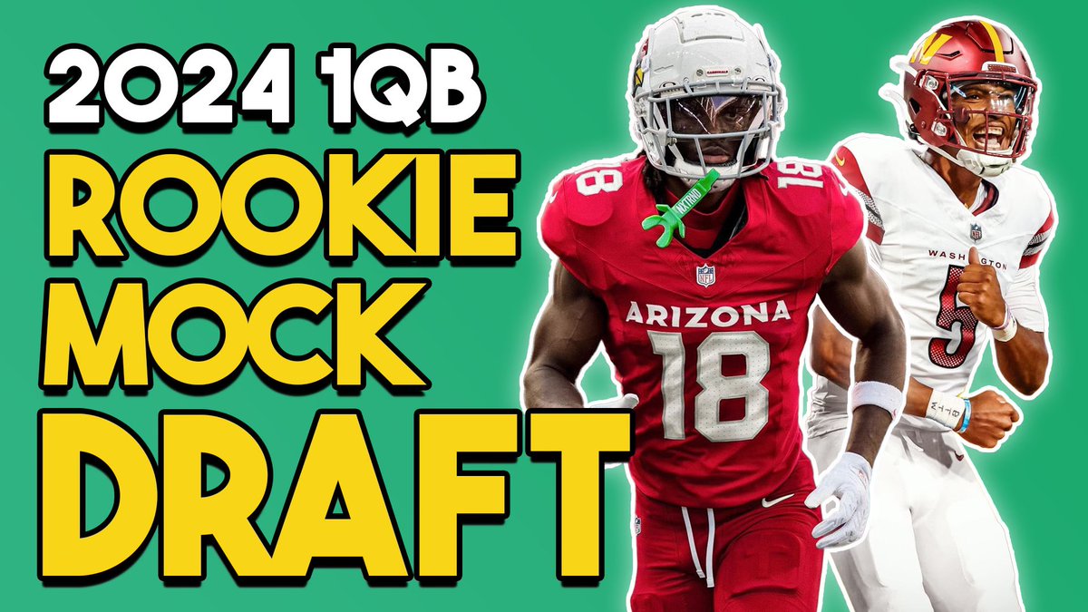 🏈@ShaneIsTheWorst did a TWO round 1QB mock for the people for this week’s episode of Shane Says. What picks were 💎 or 🫠? Comment Below 👇 📺: youtu.be/MRtZmijk-Og?si… #FantasyFootball #RookieMock