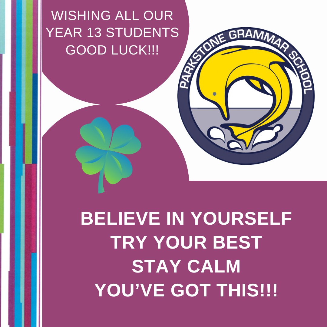 Bittersweet goodbyes and well wishes to our Year 13 students on their last teaching day before exams! 🎓 You've all worked so hard and grown so much over the past two years. Wishing you all the best of luck on your upcoming exams - you've got this! #parkstonegrammarschool