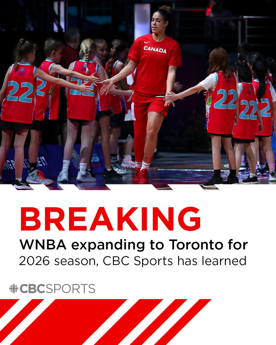 BREAKING | Toronto is getting a WNBA team 🇨🇦 @_shireenahmed_ has the story: cbc.ca/1.7198595