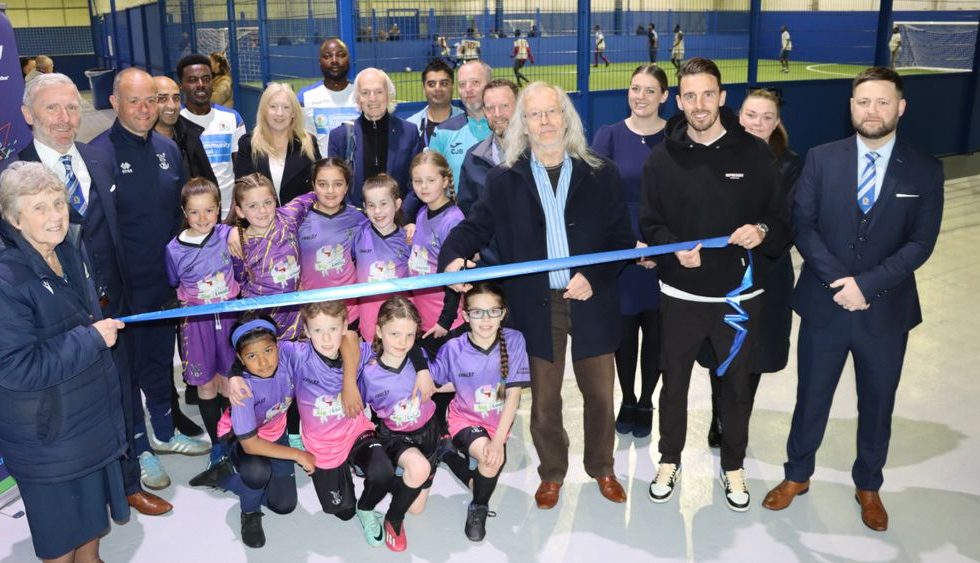 A redeveloped indoor football centre has opened its doors at Ewood Park, home of @Rovers. BRFC and Blackburn Rovers Community Trust have invested £400,000 in upgrading the venue with support from @FootballFoundtn and @blackburndarwen. Read more: bit.ly/4a8XJJW