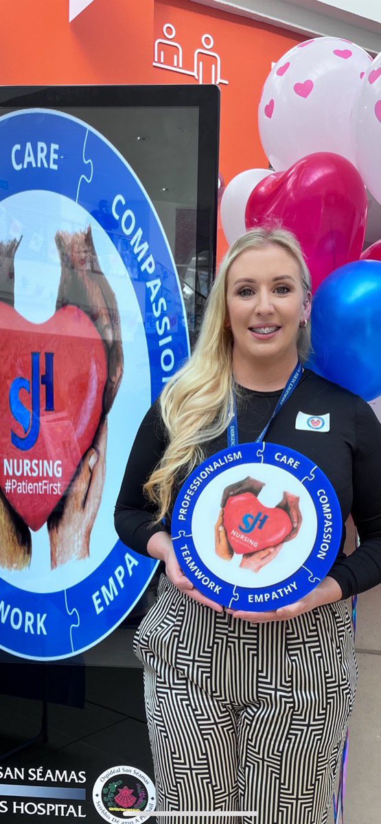 Career Highlight 💙 

Beyond honoured to have my design chosen for the @stjamesdublin  Nursing Professional Practice Model encompassing the core values chosen by nurses the hospital.

Happy #IND2024 🌎 #inclusion 

 @Magnet4Europe @pathway_team @SJHDoN