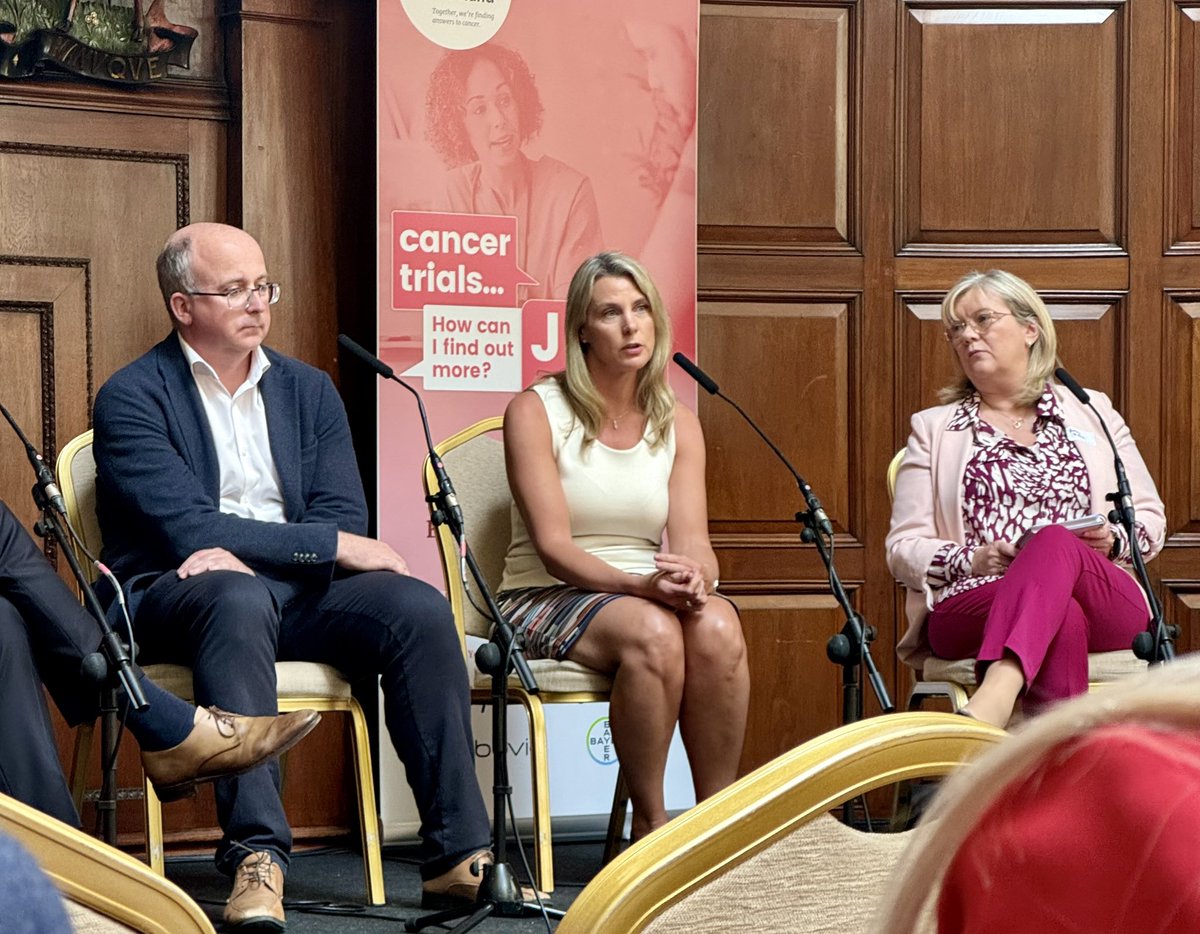 Speaking at panel discussion at @cancertrials_ie retreat, @DrSineadBrennan reminds us all that: ☢️ Radiotherapy: ➡️ is used in the treatment of 50%patients with cancer ➡️ is a key component in ~40% of cancer ‘cures’ ➡️ receives 6 of cancer funding #RadOnc