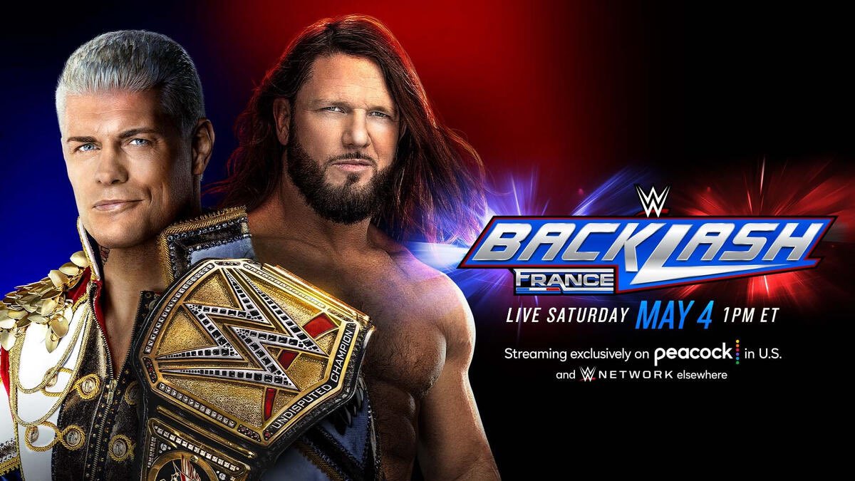 Cody Rhodes vs AJ Styles (Undisputed WWE Championship) @ WWE Backlash 

⭐️⭐️⭐️⭐️⭐️

- WON