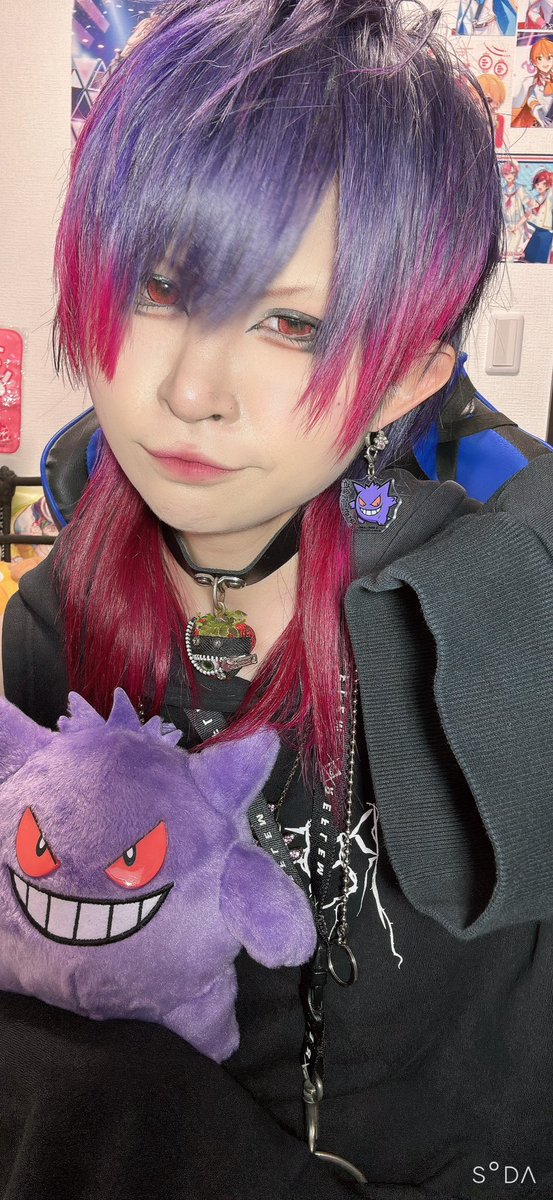 ReN_STPR_SC's tweet photo. 今の髪色載せときまーす！
メガゲンガーカラーチョーかわいい！ https://t.co/8CPH0fpcEv