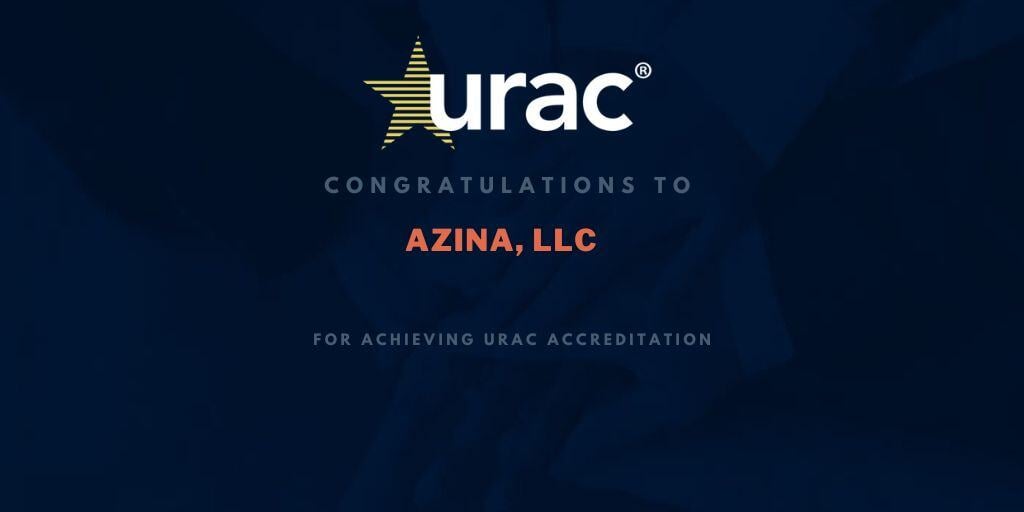 Congratulations to Azina, LLC, for #URAC accreditation for Specialty Pharmacy. Learn more about URAC's Pharmacy accreditation programs at hubs.la/Q02wmGVQ0 #congratulations #healthcare #pharmacy