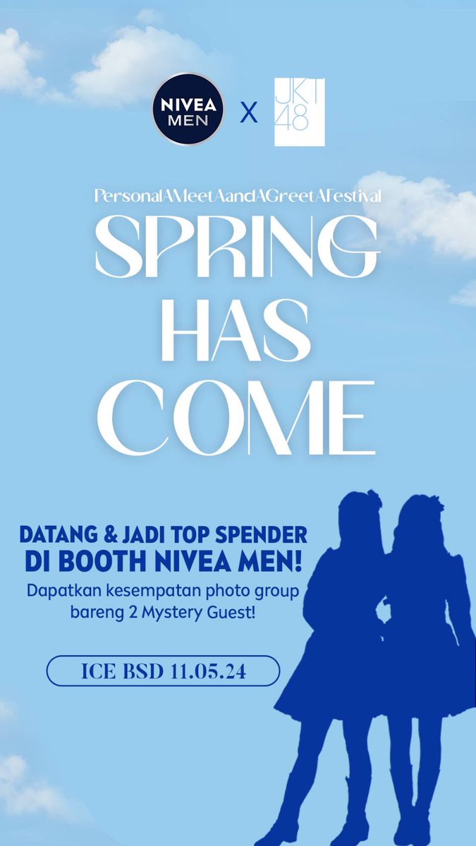 Yuk ramaikan boothnya @niveamen_id besok! 💙