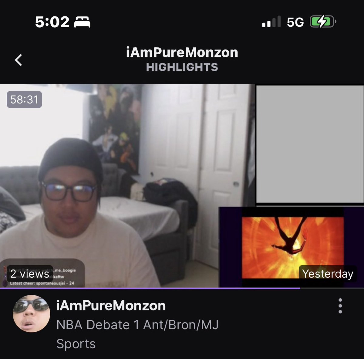 iAmPureMonzon's tweet image. Releasing in a couple hours!
YT: MonzonSpeaksStuff