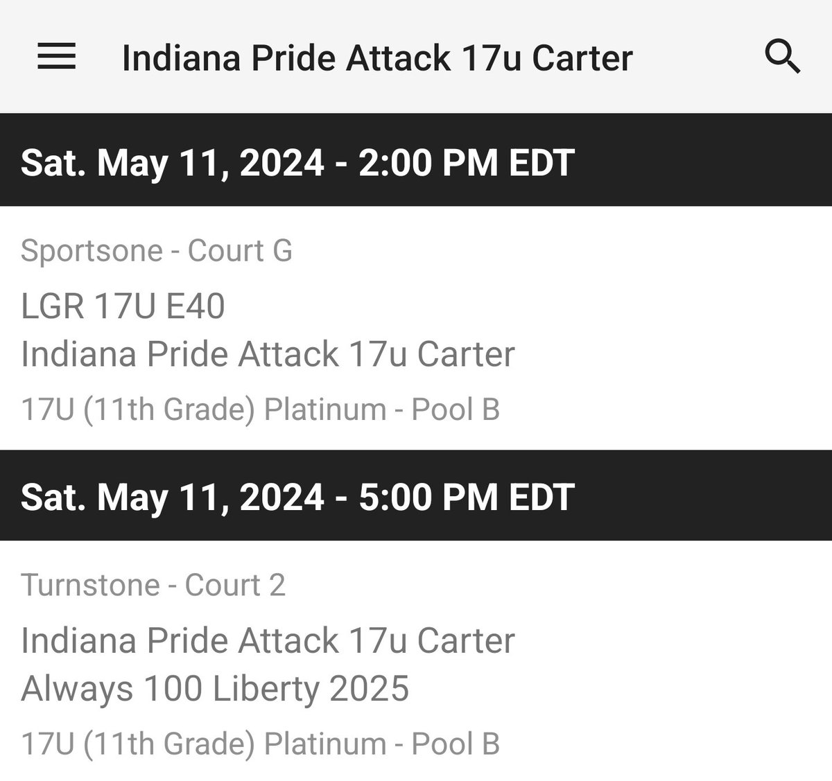 Looking forward to some good competition this weekend in Fort Wayne! Come check us out! @InPrideAttack