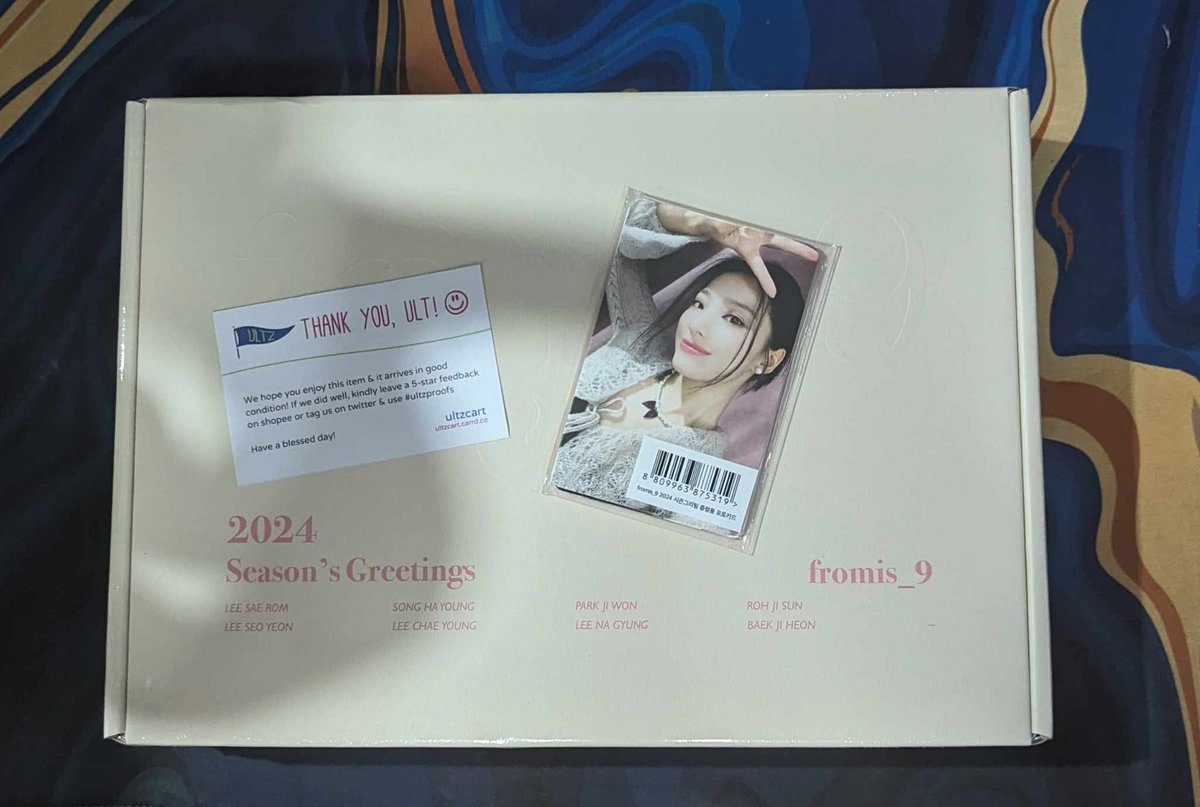 LeSSeraGems's tweet photo. ~π: #jgemsmails ~
~π:@ultzcart
~π·οΈ: #ultzproofs
2nd time buying from this shop. Super accommodating si seller and well packed lahat! FINALLY meron na ring mga complete set na ot8 para sa fromis 9! 'til the next time!π https://t.co/LMCyEVpHVf
