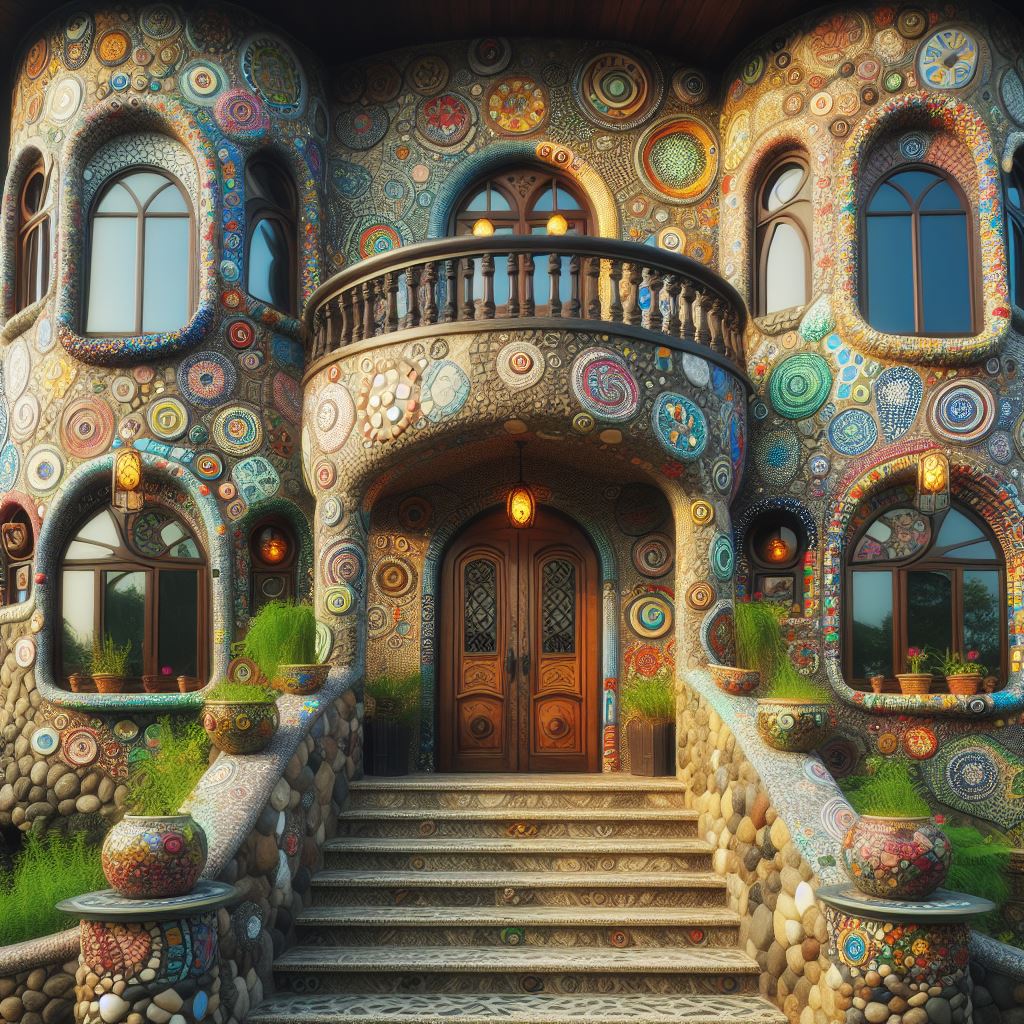 💠

Mosaic 
mansion...