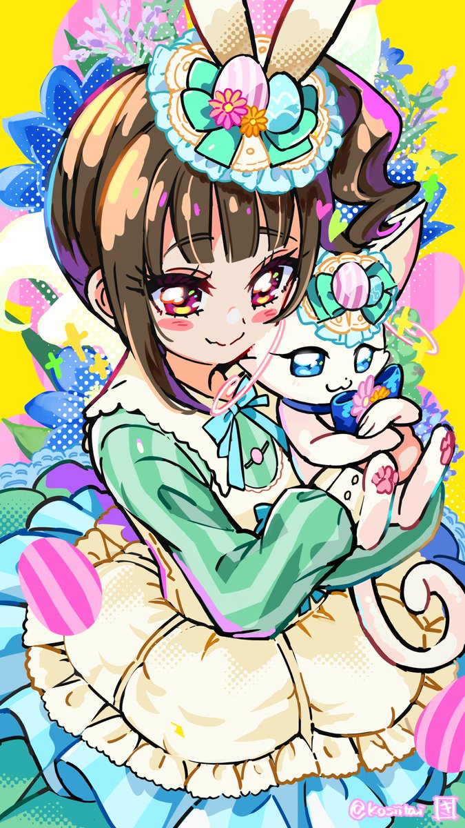 「まゆちゃん  #わんぷり 」|きんぎん@FANBOXのイラスト