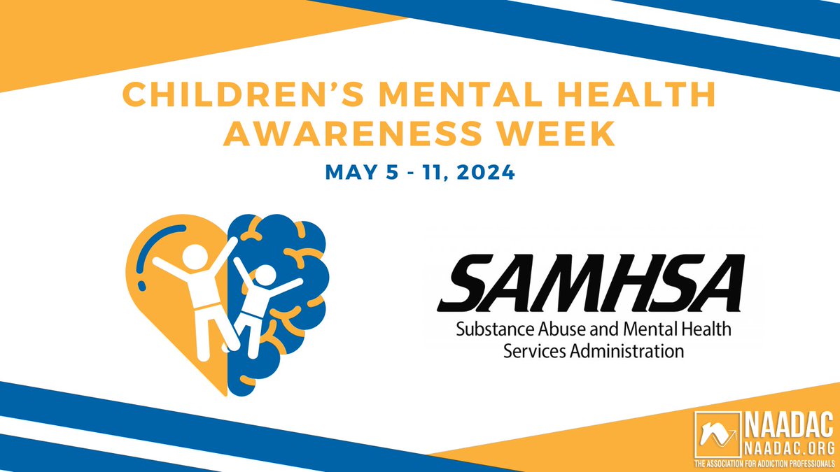 In honor of #ChildrensMentalHealthWeek2024, let's come together to spread awareness, share support, and foster resilience. This week, explore valuable resources and tips from SAMHSA to nurture young minds and create a safe space for their mental wellness. bit.ly/3UxkRfy