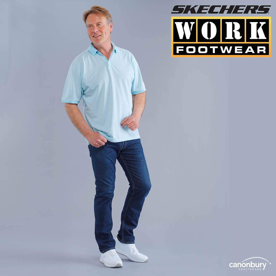 Skechers industry-approved range of work shoes for men and women have removable Arch Fit® contoured footbeds and slip-resistant soles for all-day comfort and support. Skechers Work® to keep you on your feet and focused on your job.

Shop now ➡️ rb.gy/n9lafd