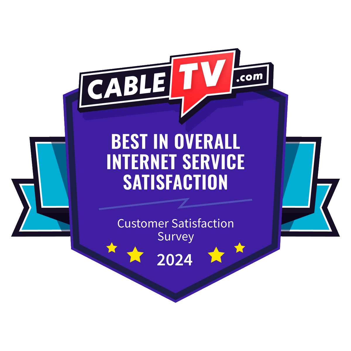 Quantum Fiber was recently named the best in overall internet service satisfaction by CableTV.com!