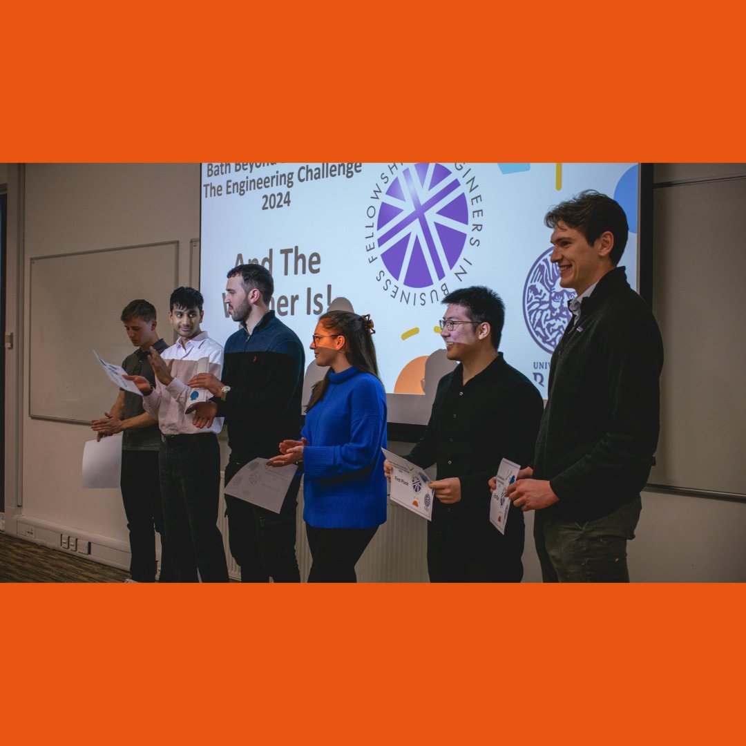 💡🌍 @UniofBath Bath Beyond Boundaries : The Engineering Challenge saw students hone their business skills and teamwork to compete and win a share of the £2,950 prize pot! Discover the winning teams🏆⬇️ ow.ly/gGjO50Rzk8v @EngineersnBiz