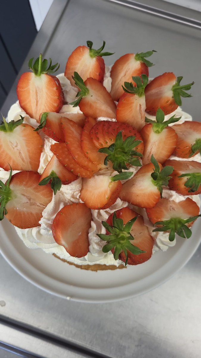 Not only have we eaten well this week, but we have a #birthday this week, which means #cake for #Friday as an #alternativeprovision treat #cooking #baking #Strawberriesandcream