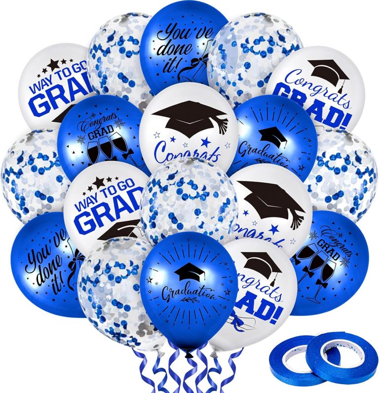 Make graduation day special with this 60Pc Graduation Party Balloons, 7 Designs With 2 Rolls Blue Ribbon (Blue White) Various colors at partysupplyboxes.com
partysupplyboxes.com/p/60pcs-gradua…
#graduationday #celebration #graduationballoons #blueanswhite #variouscolors #blueandwhite