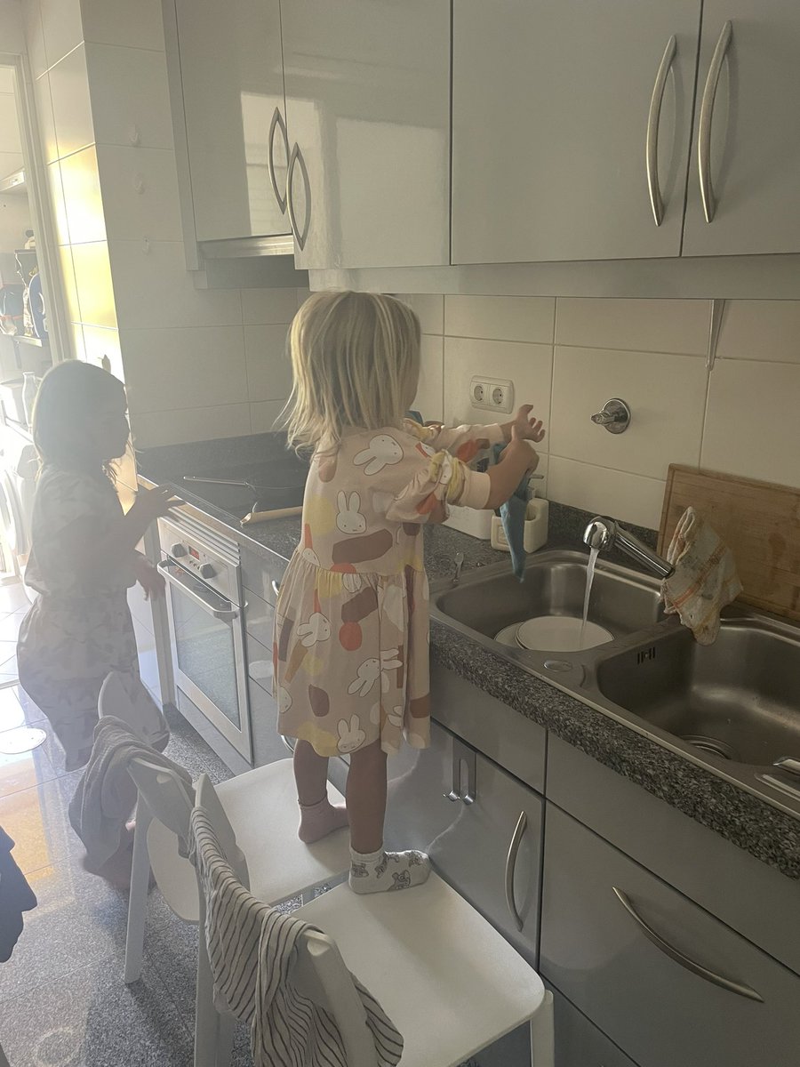 Play is VERY important… NEVER interrupt kids when playing! 

Especially when they’re playing Cinderella and Lima is the evil step mother telling Bo (Cinderella) to tidy the living room and clean the dishes 🤩🙌🏽 #unschooling