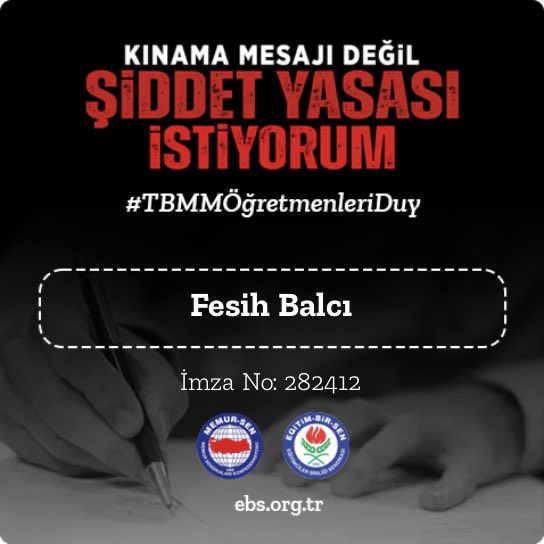 #TBMMÖğretmenleriDuy