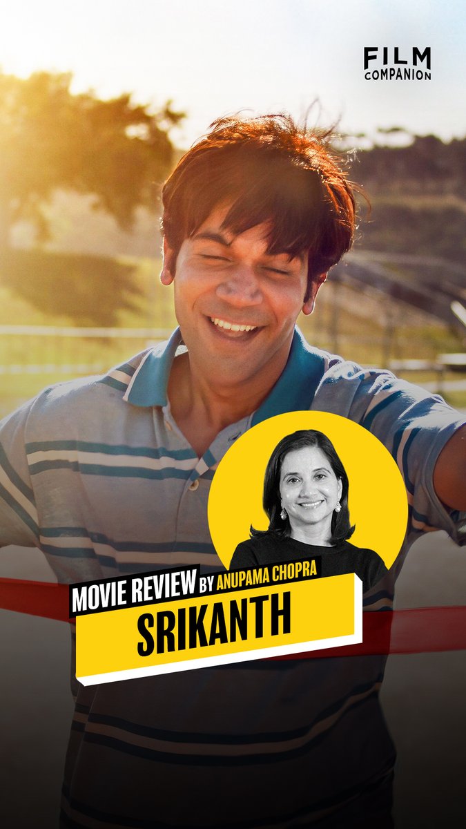 In this review, @anupamachopra dissects “Srikanth,' a biographical drama featuring Rajkummar Rao and Jyotika, tracing Srikanth Bolla's journey from adversity to triumph. Watch the full video, Live Now on our YouTube Channel! #FilmCompanion