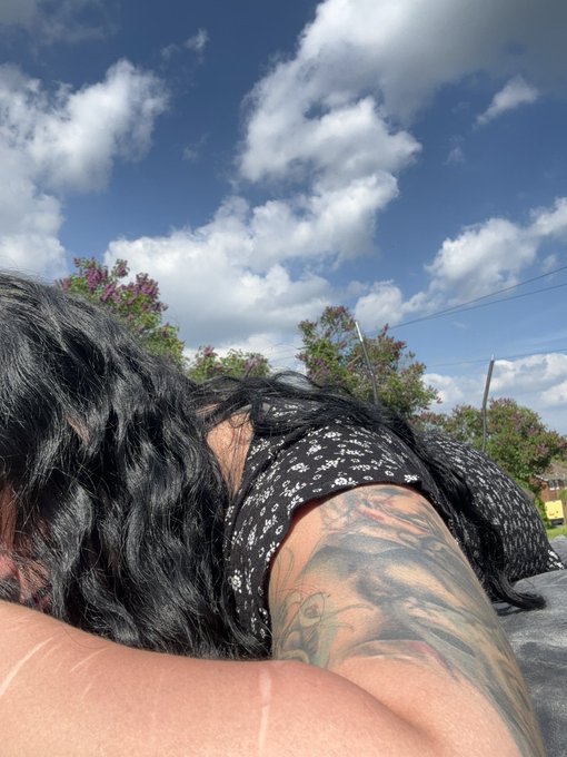 Resting in the sun after working hard in the garden 🪴 ☀️ https://t.co/l8wHMGuYKH