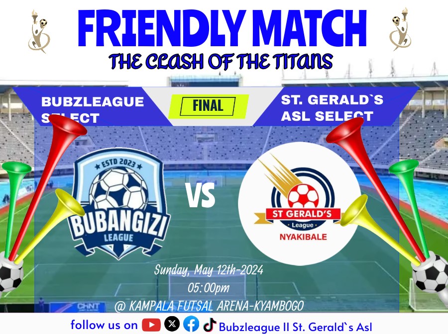 We shall also have A friendly match with @geralds_st20178 #BubzLeagueSnII