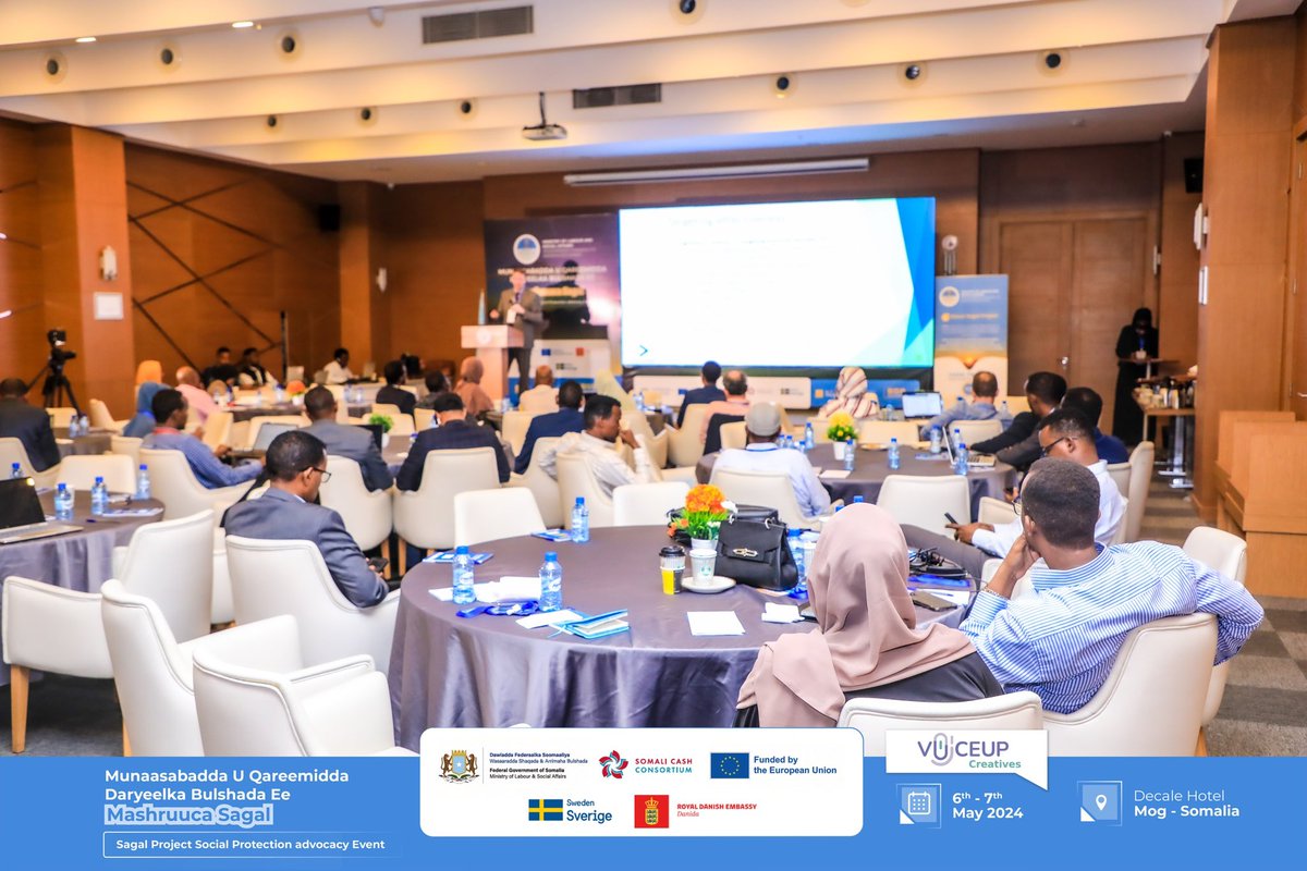 Officially closed the 2-day #SAGAL project Social Protection Advocacy event after two days of extensive deliberations, keynote remarks, & commitments made towards advancing social protection initiatives. Special appreciation to all the stakeholders & partners for their presence.