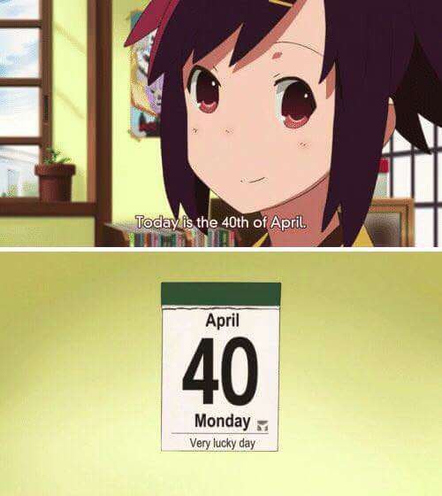 happy April 40th everyone