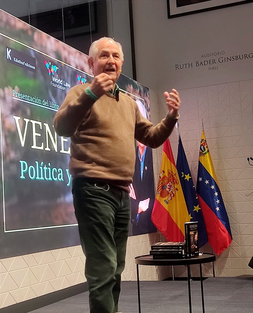 .@alcaldeledezma concluye en su presentación que “Venezuela tiene un gran potencial con un gobierno encabezado por Edmundo González Urritia, con el que será posible que pasemos página y que veamos un futuro luminoso”.